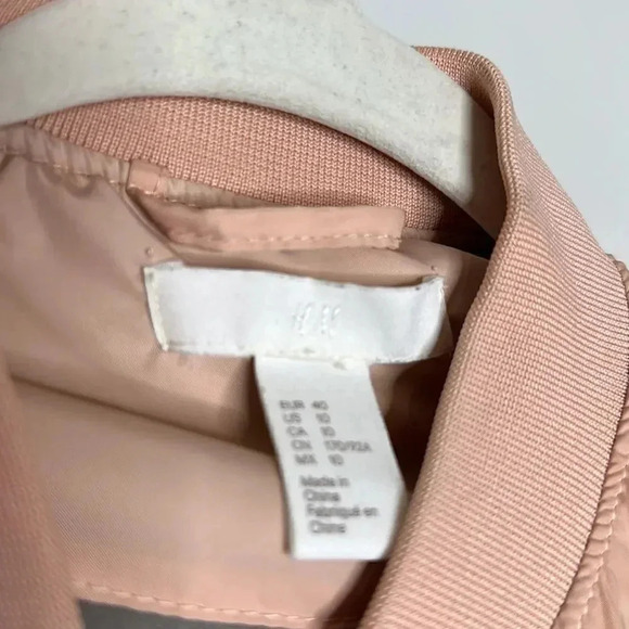 H&M Pink Bomber Jacket - Picture 5 of 7